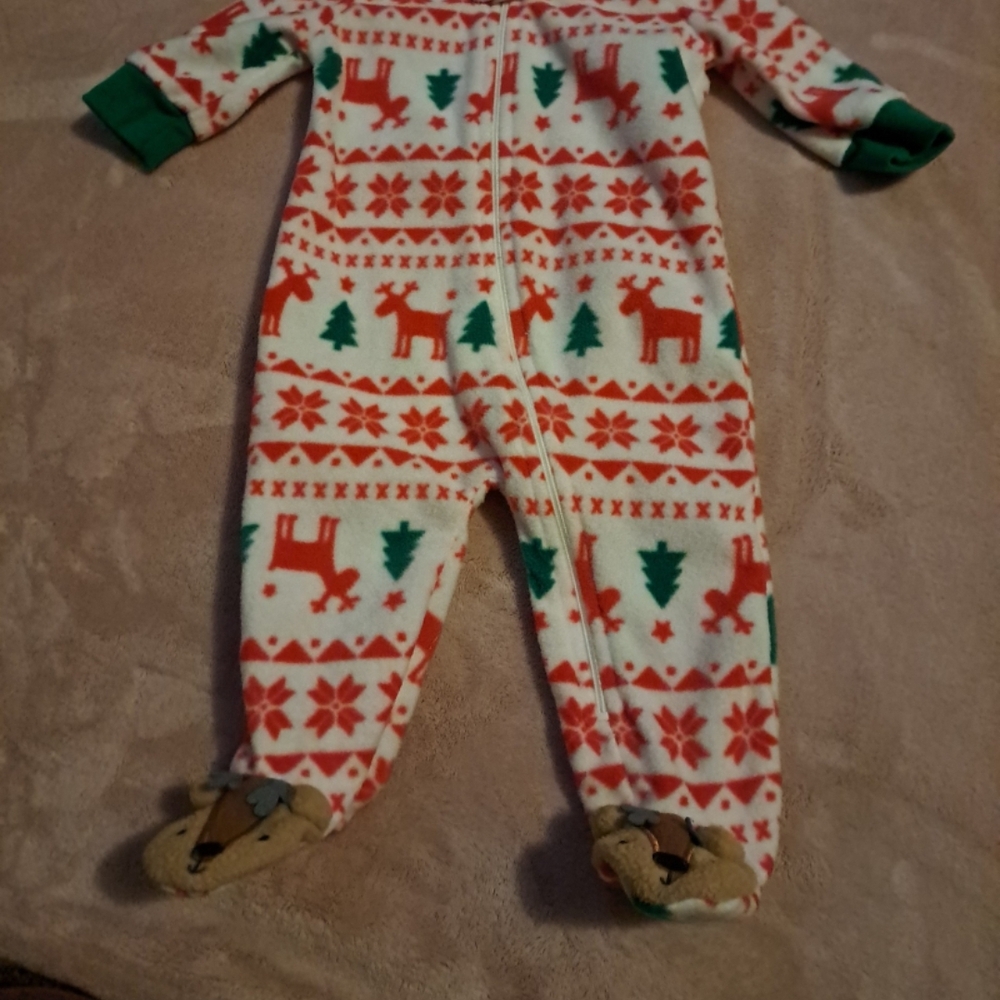 Christmas Footed Pajamas